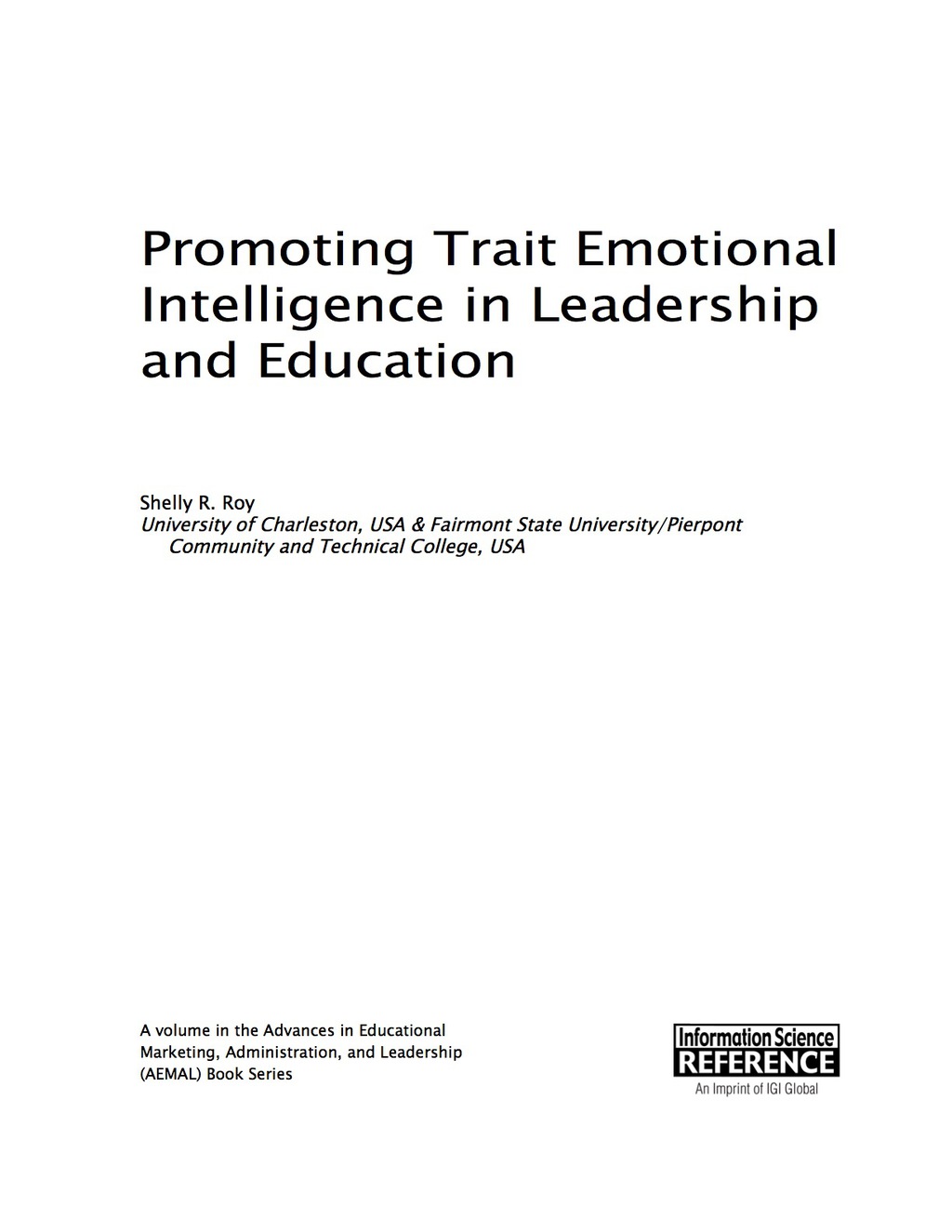 Promoting Trait Emotional Intelligence in Leadership and Education 