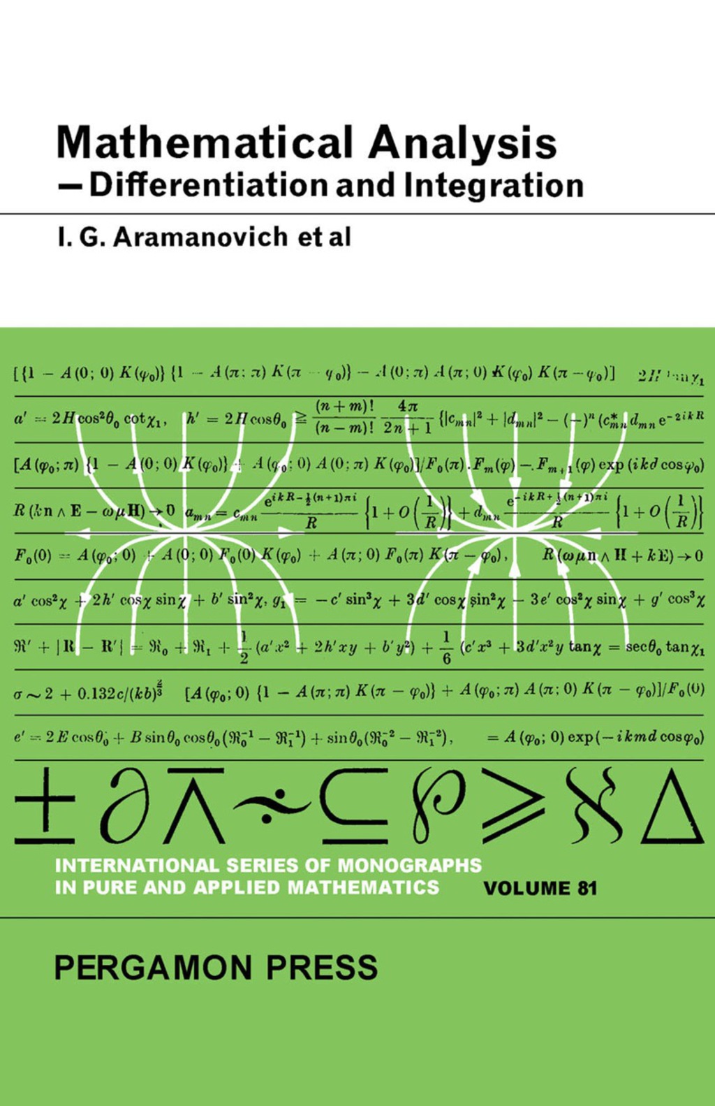Mathematical Analysis Differentiation and Integration 