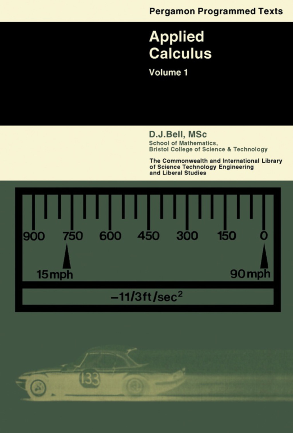 Applied Calculus The Commonwealth and International Library: Programmed Texts Series 