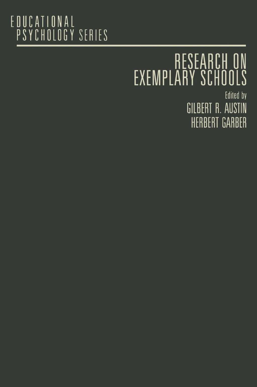 Research on Exemplary Schools 