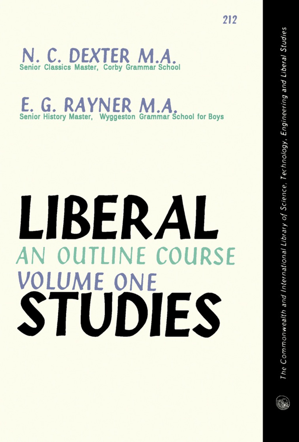 Liberal Studies An Outline Course 