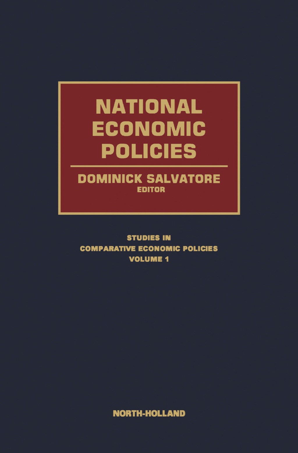 National Economic Policies 