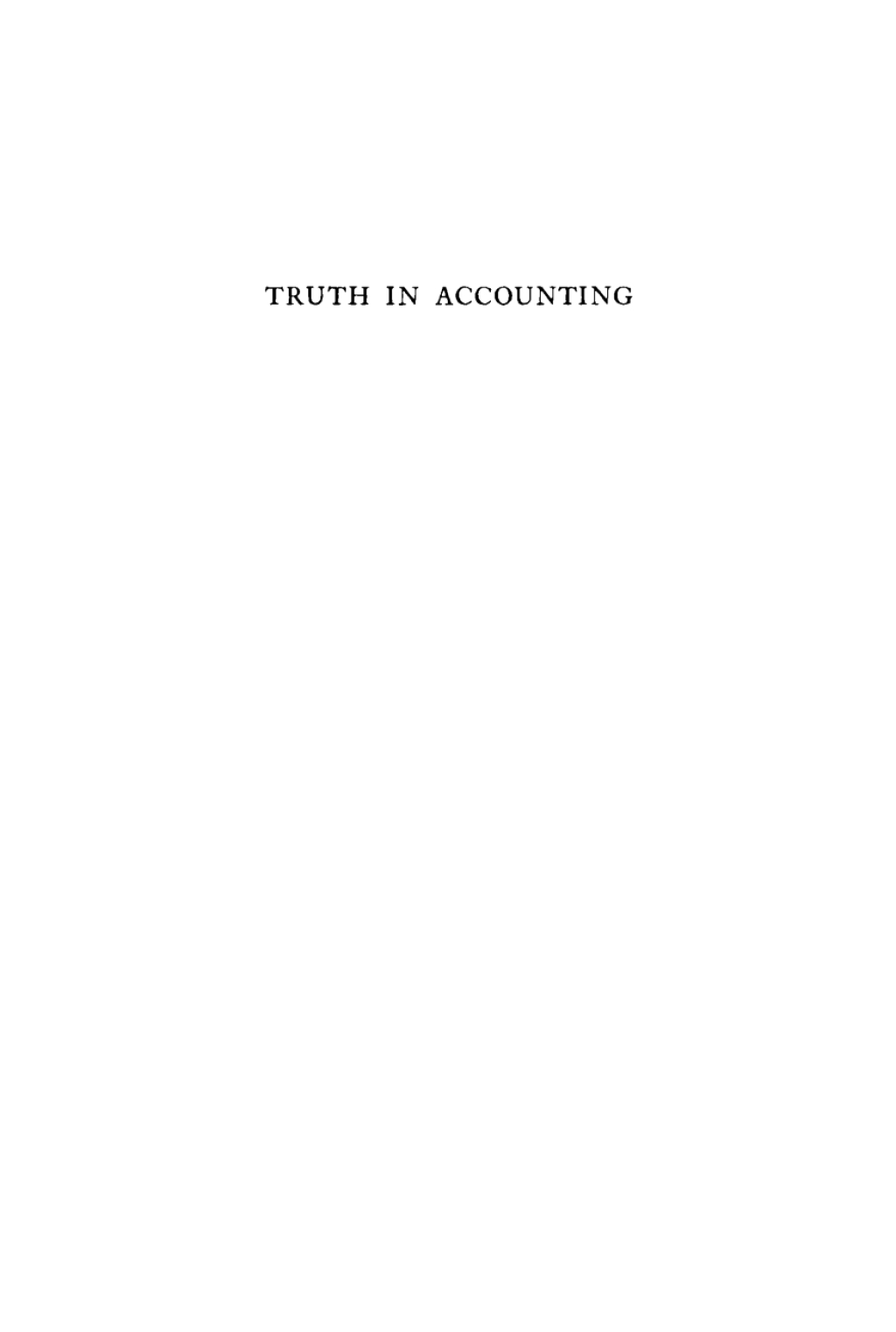 Truth in Accounting 