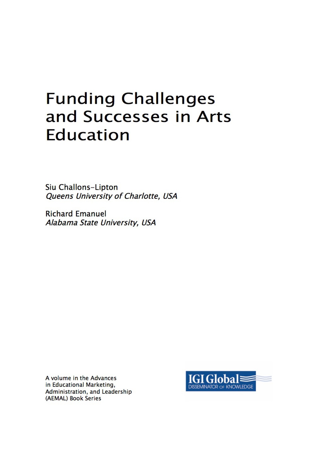 Funding Challenges and Successes in Arts Education 