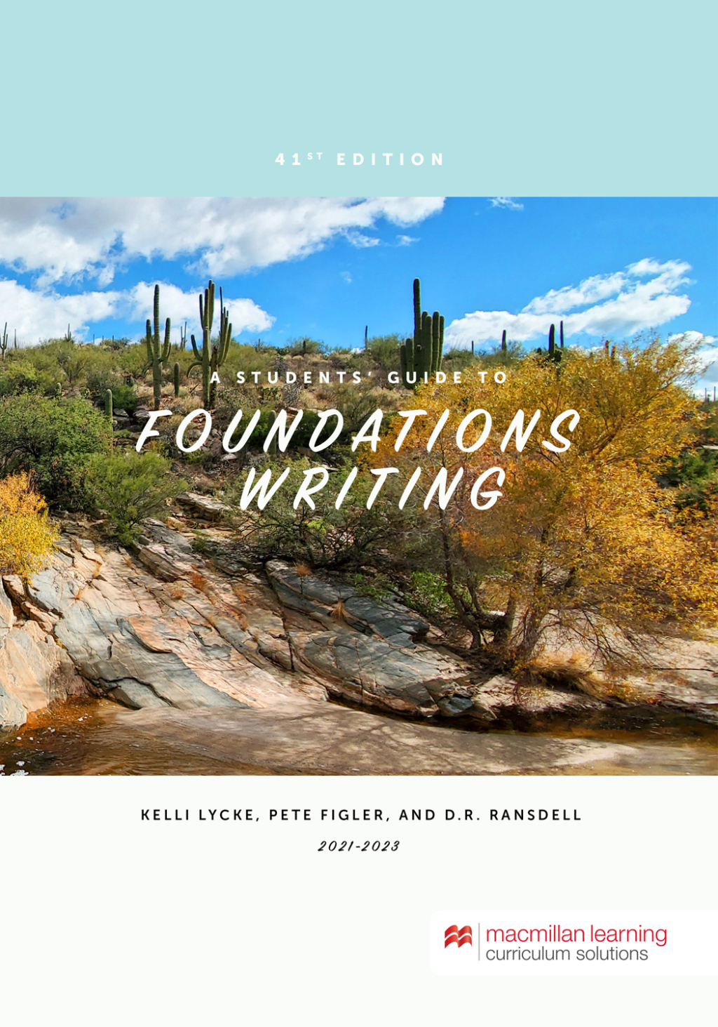 Students' Guide to Foundations Writing 41st Edition