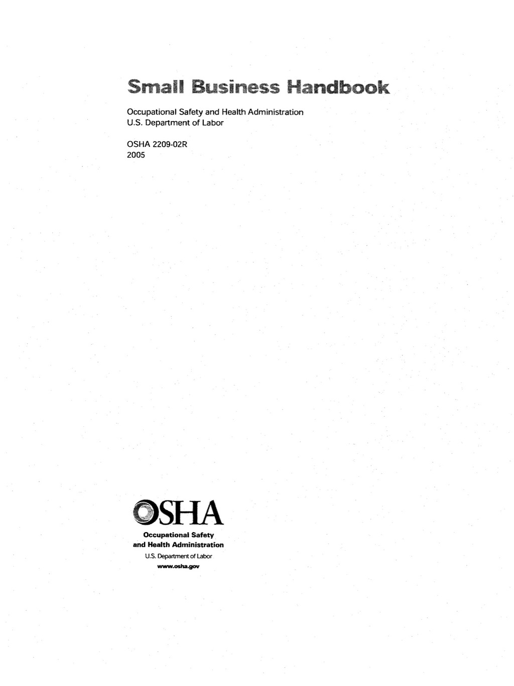 Small Business Handbook 1st Edition