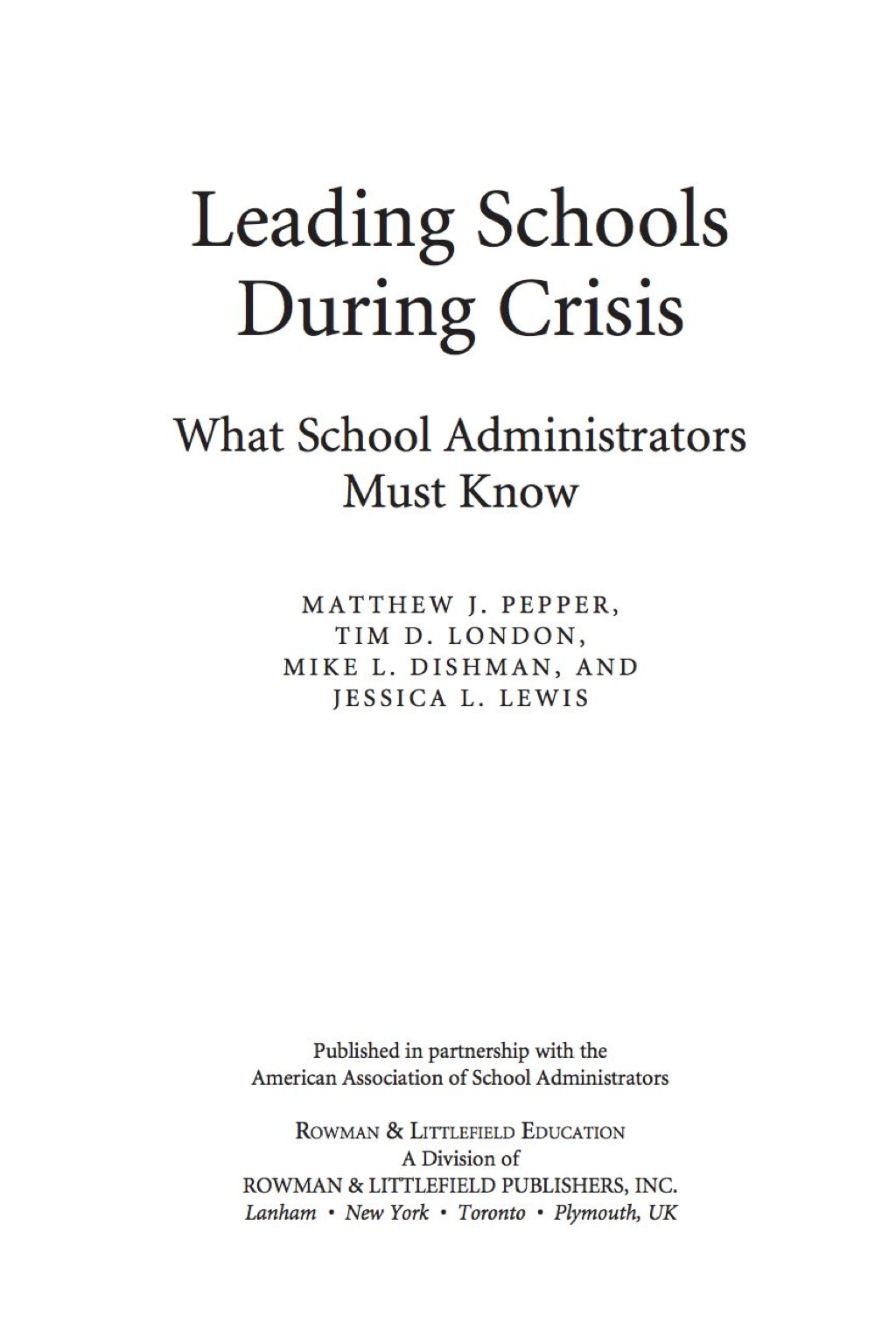 Leading Schools During Crisis What School Administrators Must Know 