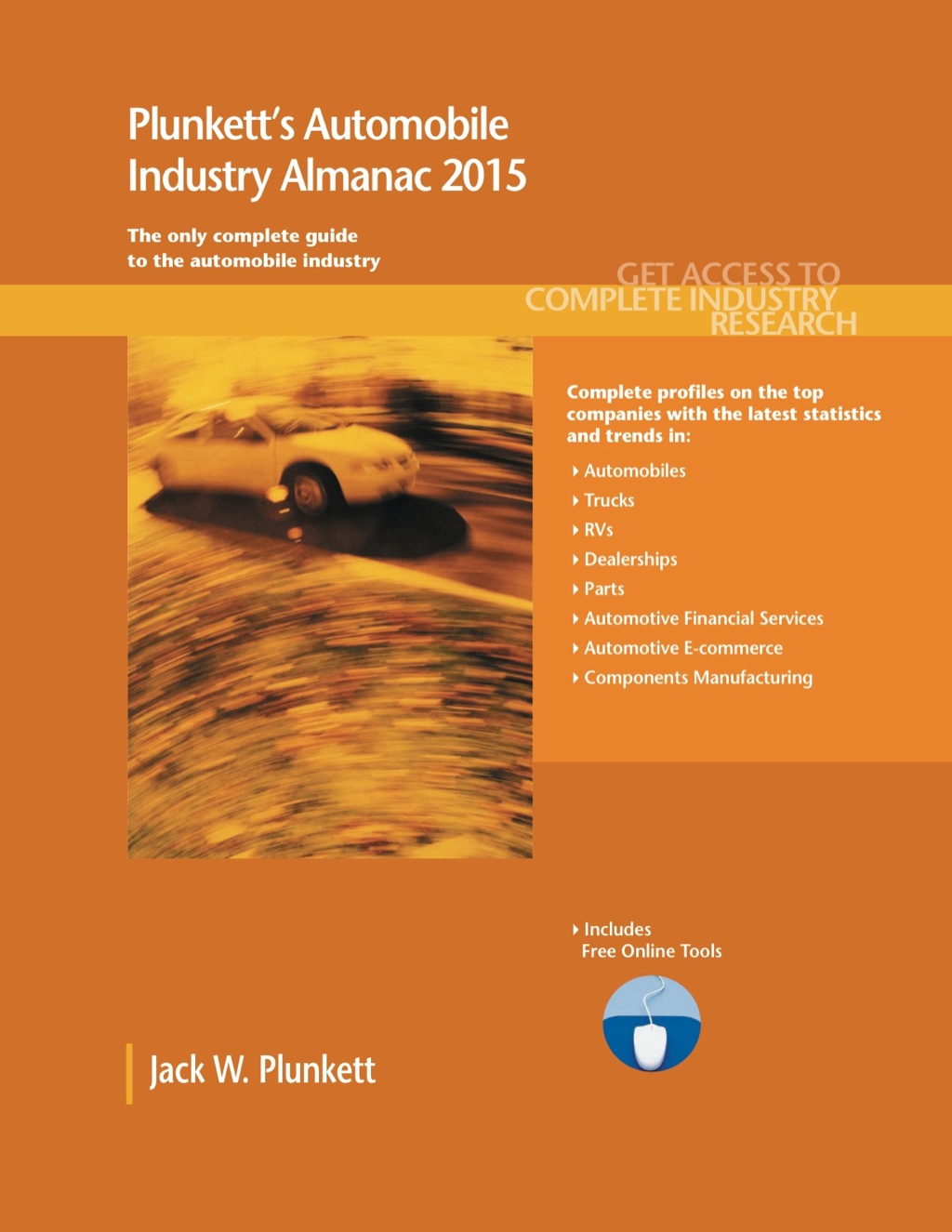 Plunkett's Automobile Industry Almanac 2015 