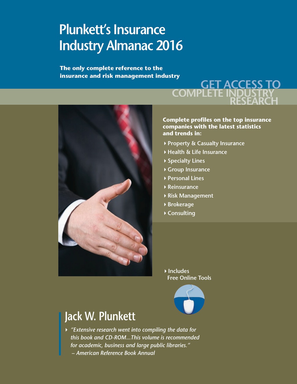 Plunkett's Insurance Industry Almanac 2016 