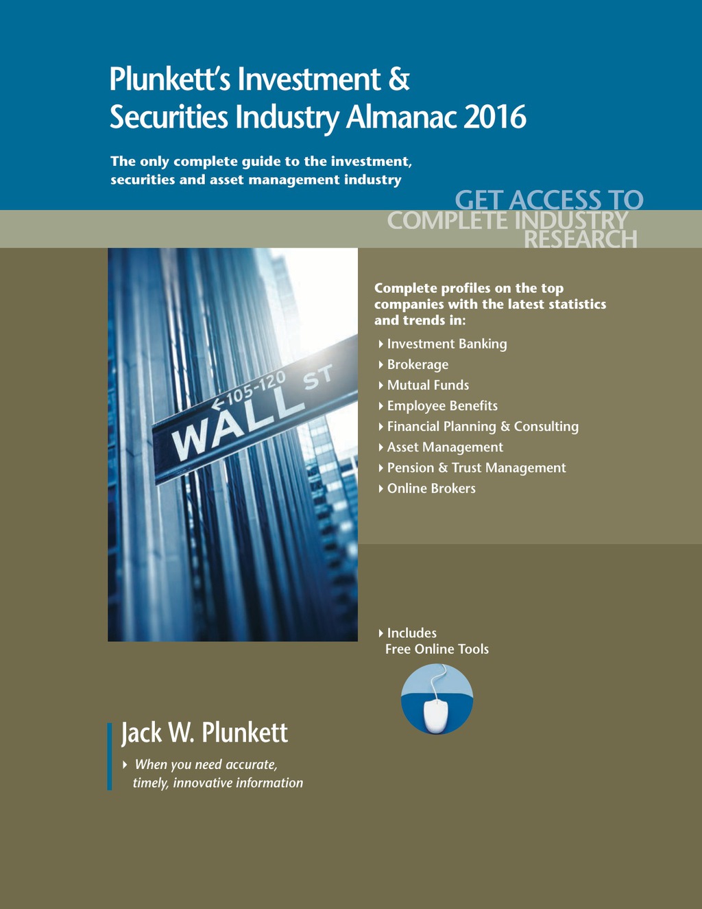 Plunkett's Investment & Securities Industry Almanac 2016 