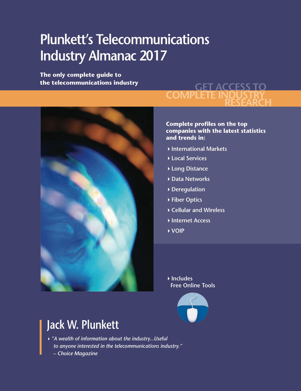 Plunkett's Telecommunications Industry Almanac 2017 