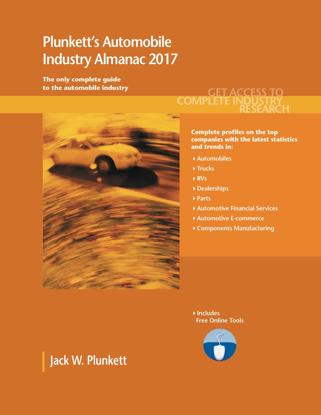 Plunkett's Automobile Industry Almanac 2017 