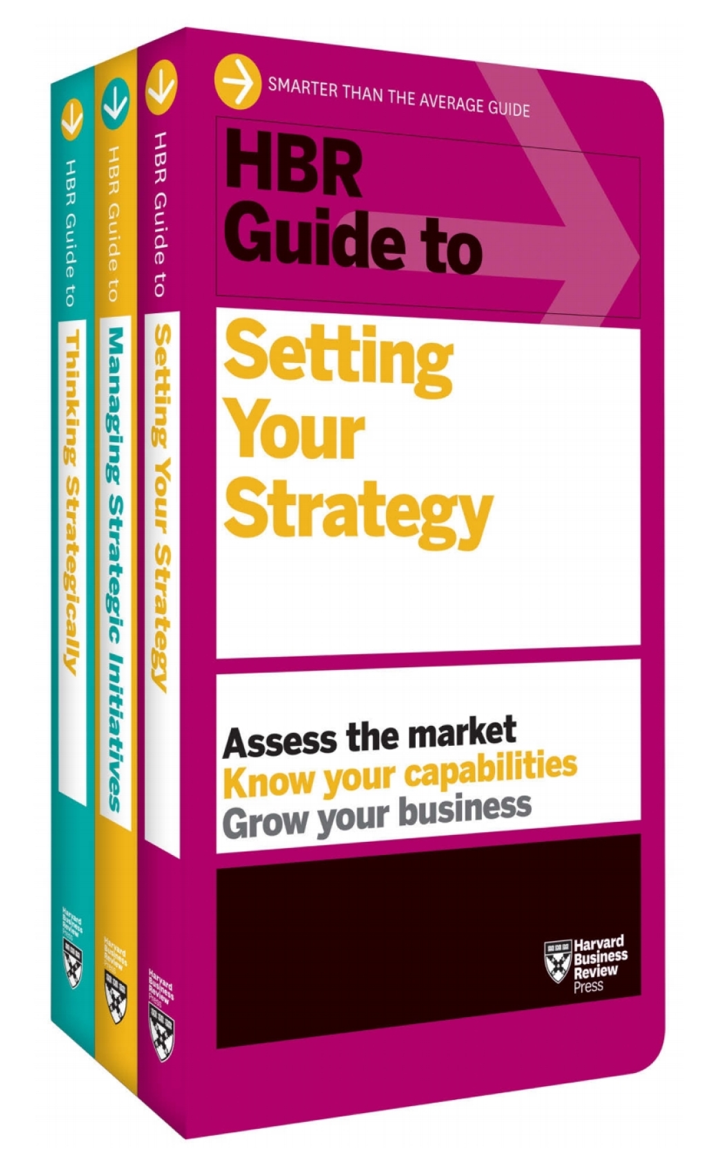 HBR Guides to Building Your Strategic Skills Collection (3 Books) 