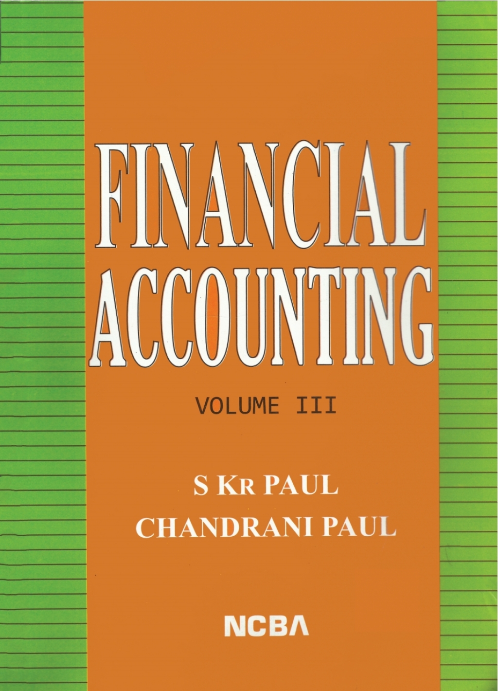 Financial Accounting: Volume III 