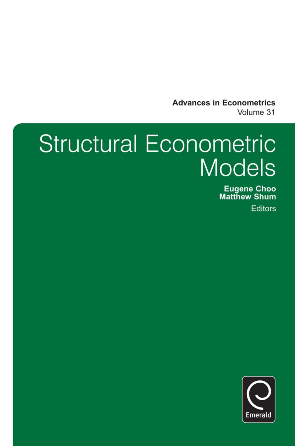 Structural Econometric Models 