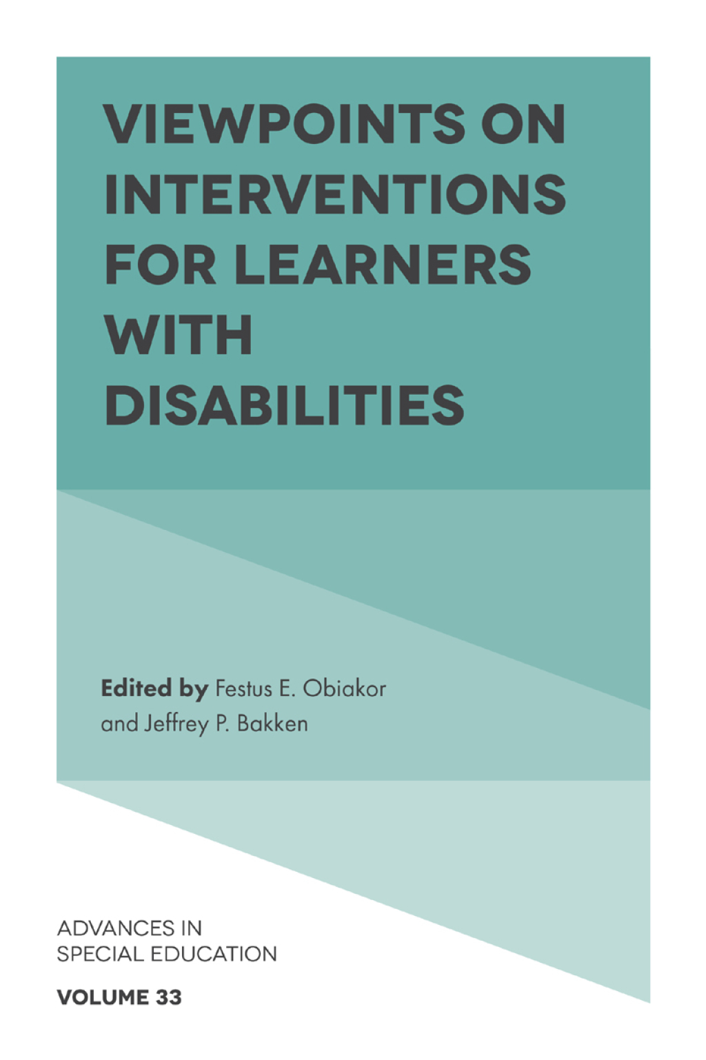 Viewpoints on Interventions for Learners with Disabilities 