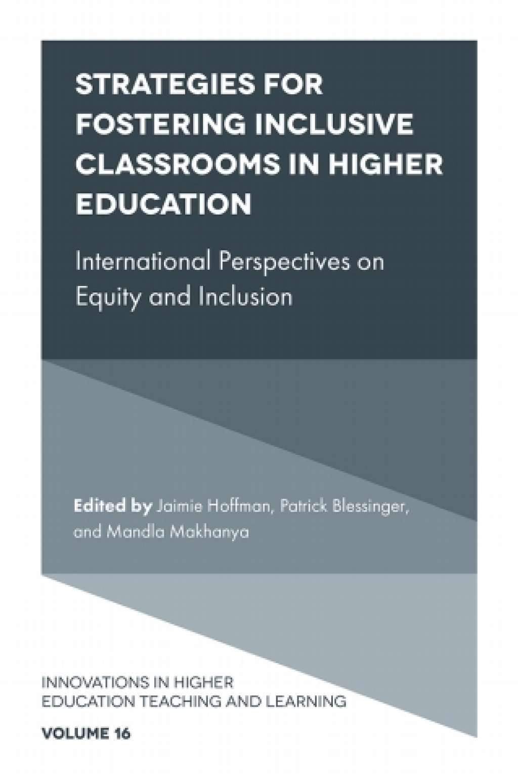 Strategies for Fostering Inclusive Classrooms in Higher Education International Perspectives on Equity and Inclusion 