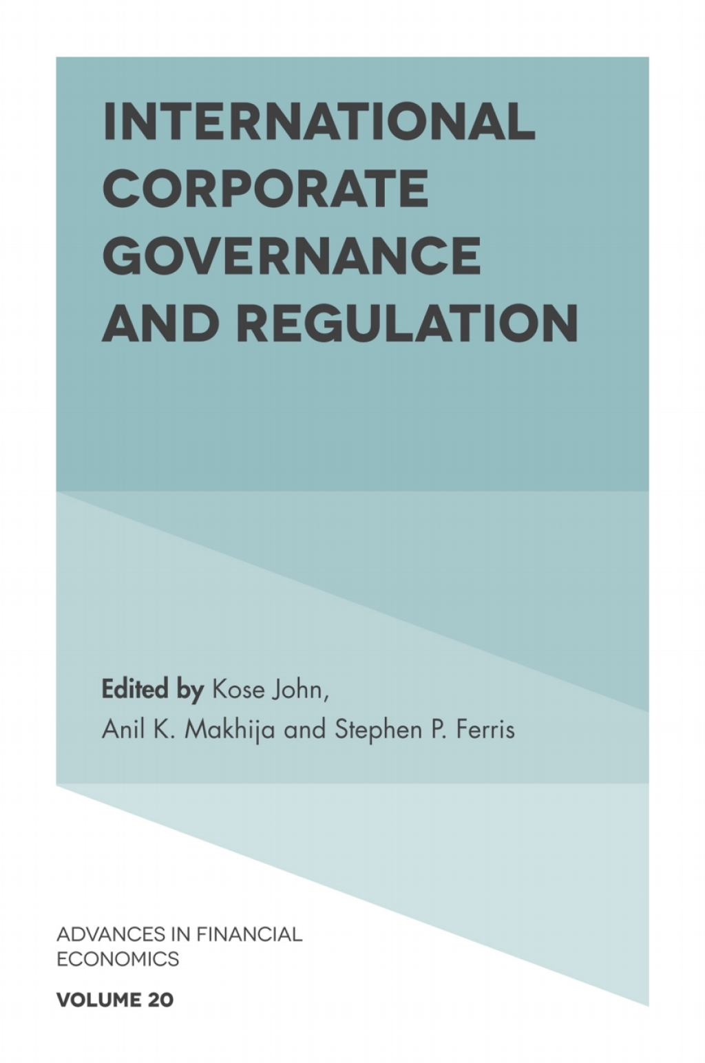 International Corporate Governance and Regulation 