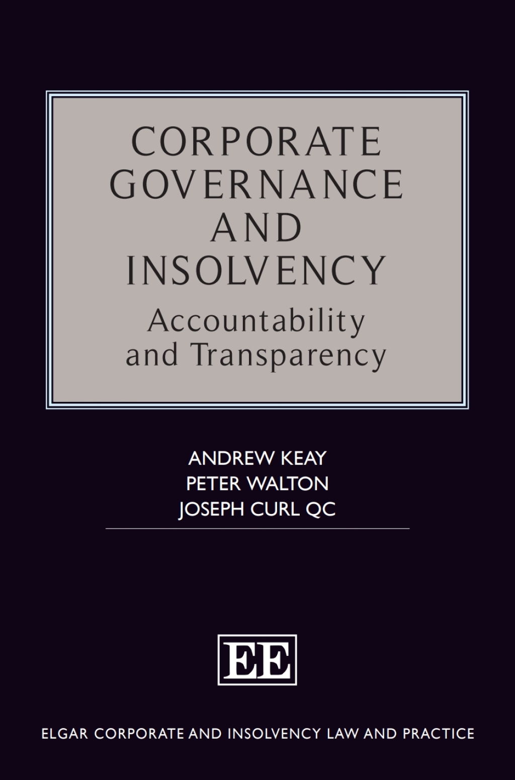 Corporate Governance and Insolvency 1st Edition