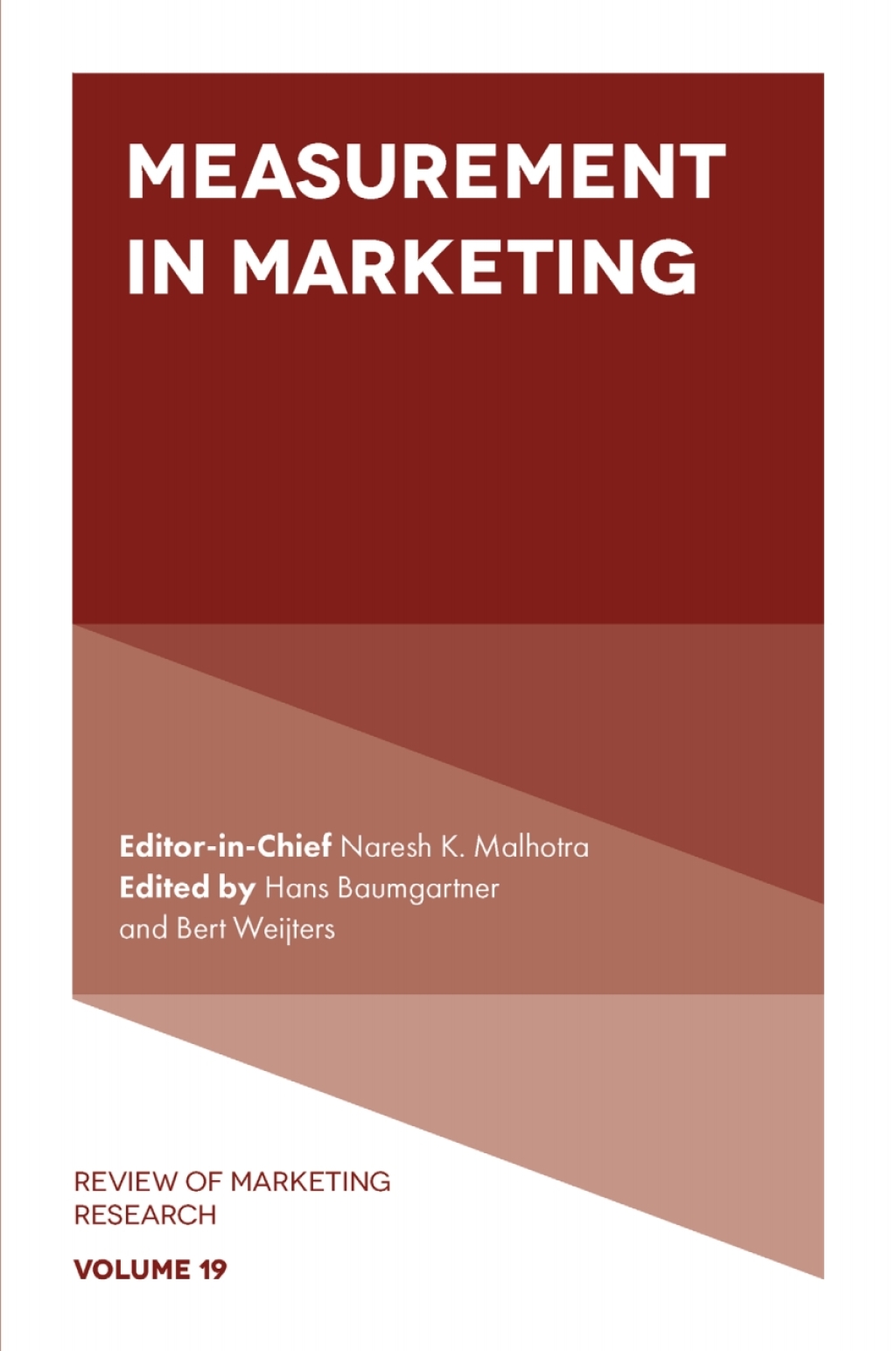 Measurement in Marketing 