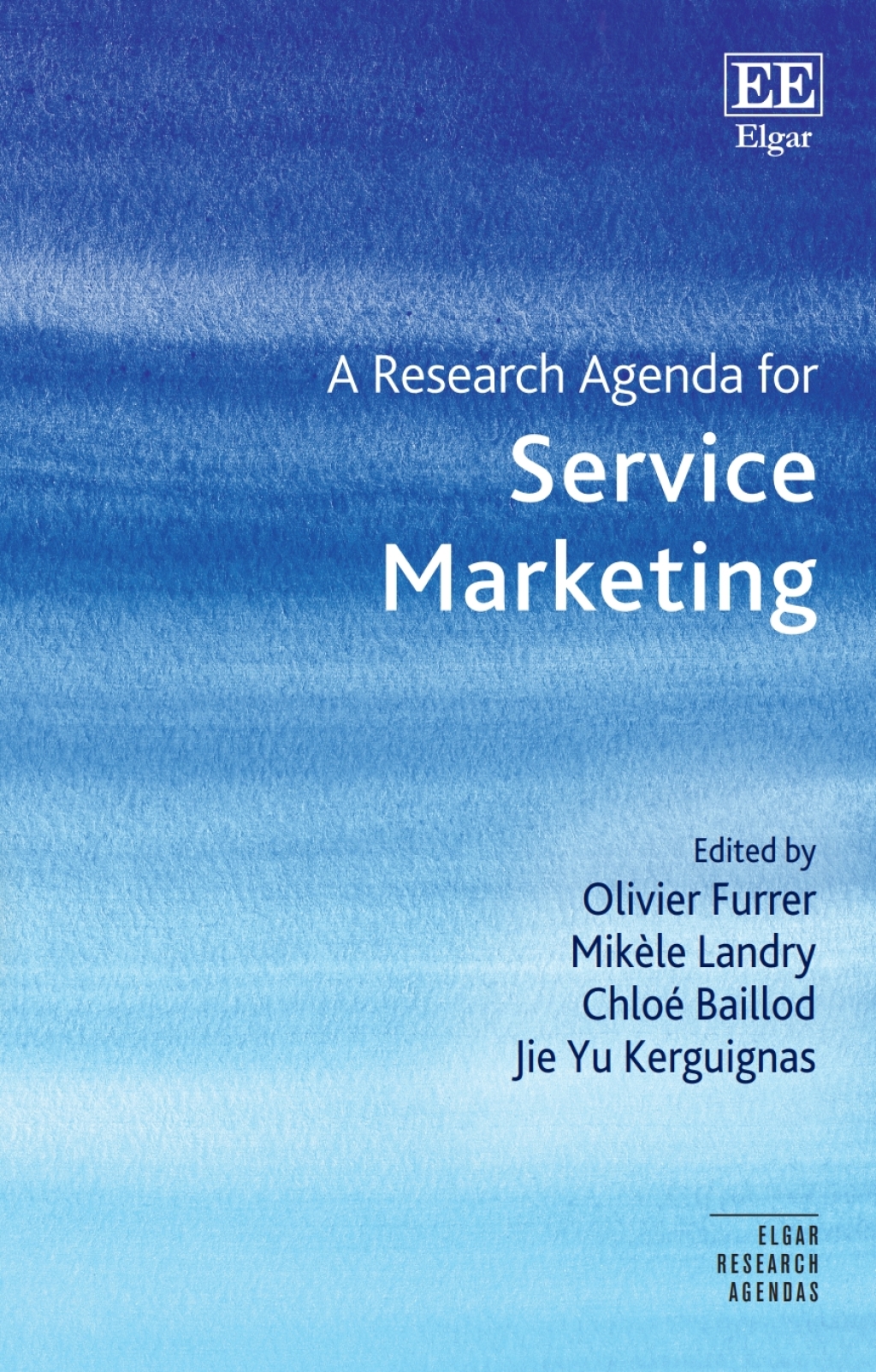 A Research Agenda for Service Marketing 1st Edition