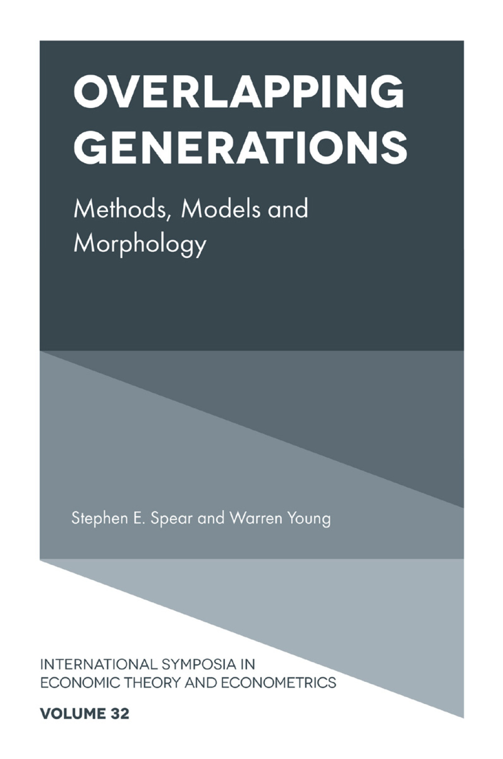 Overlapping Generations Methods, Models and Morphology 