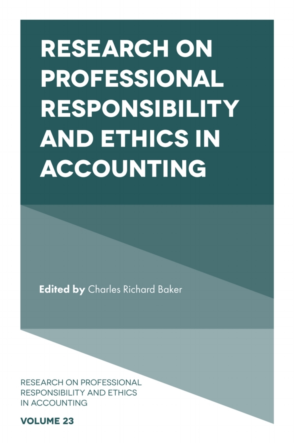 Research on Professional Responsibility and Ethics in Accounting 