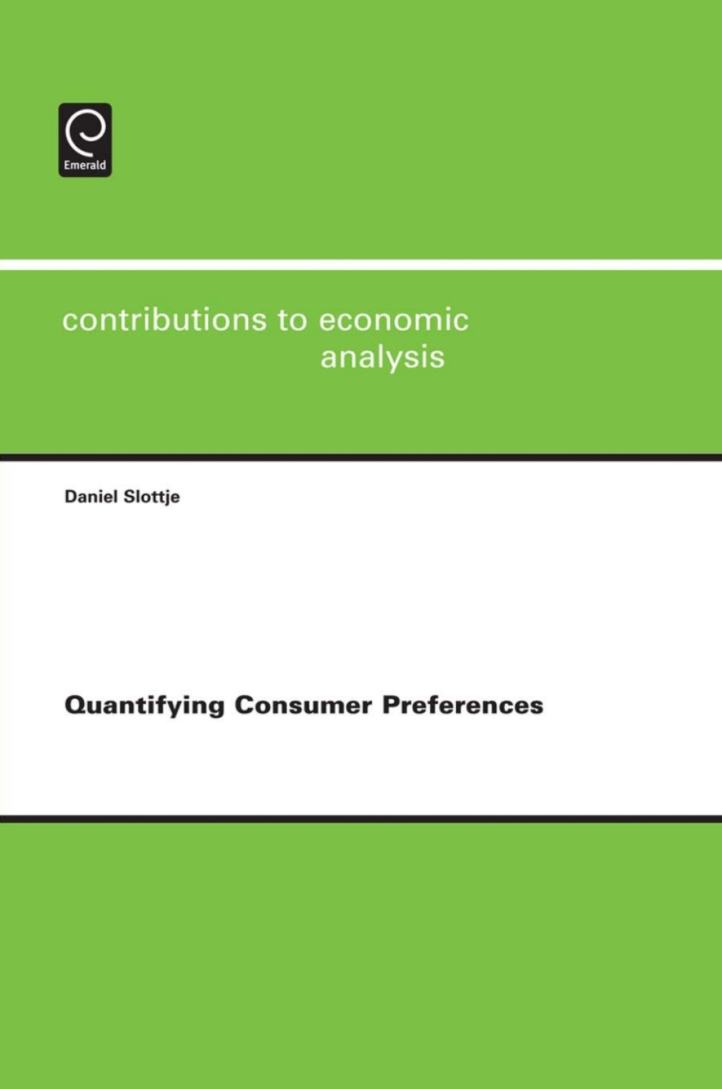 Quantifying Consumer Preferences 