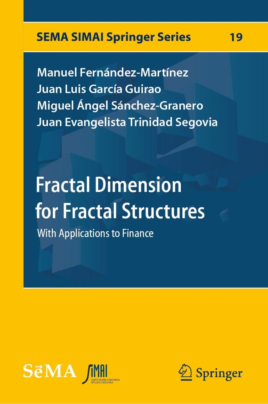 Fractal Dimension for Fractal Structures With Applications to Finance 