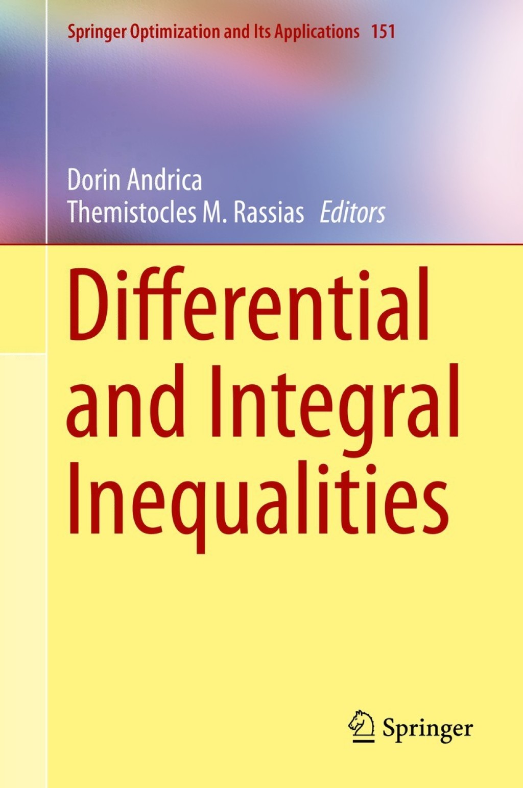 Differential and Integral Inequalities 