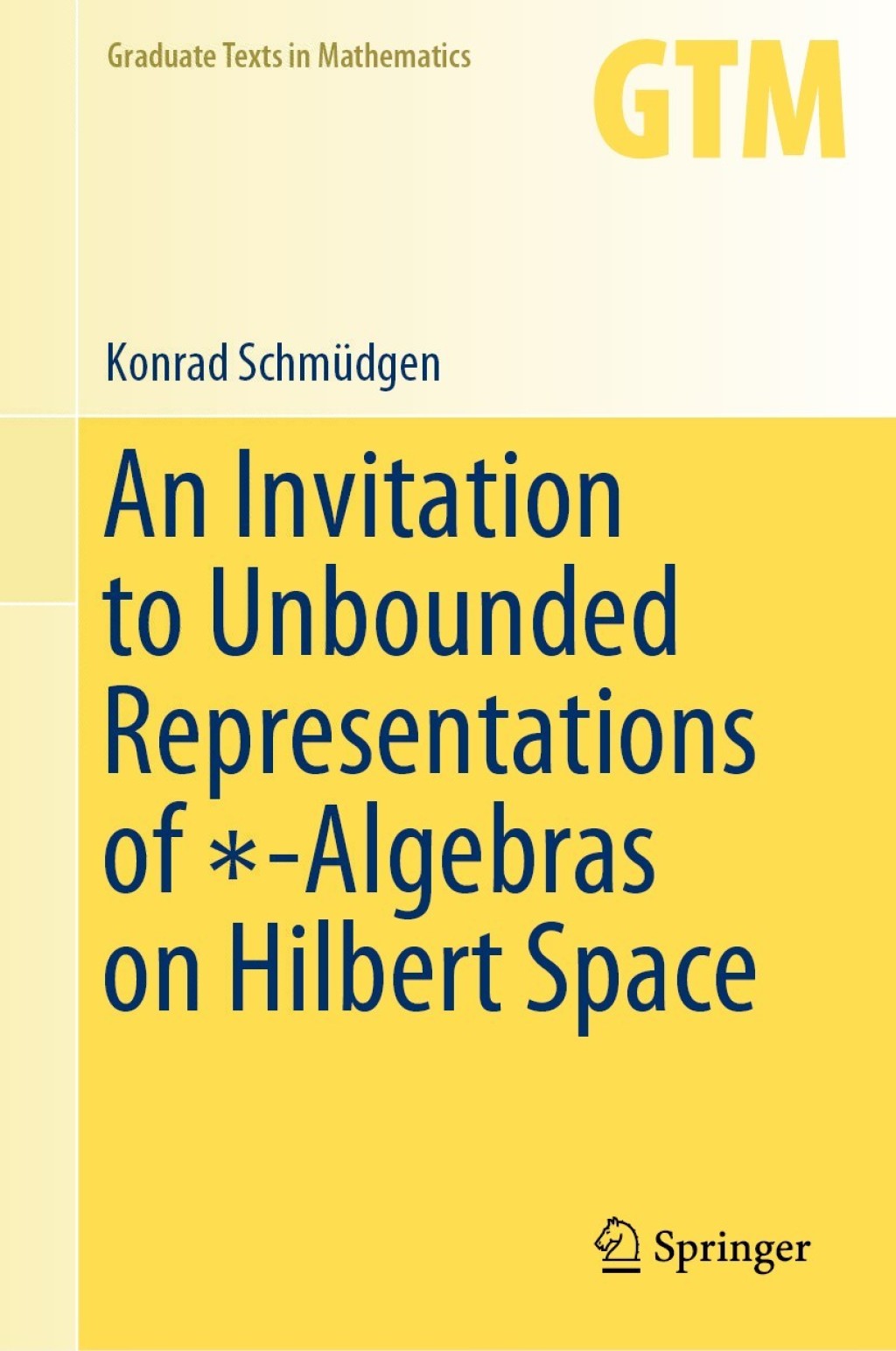 An Invitation to Unbounded Representations of Ã¢â‚¬Å¡Ãƒâ€žÃƒÂ¶Ã¢Ë†Å¡Ã¢â‚¬Â Ã¢Ë†Å¡Ã¢â€°Â¥-Algebras on Hilbert Space 