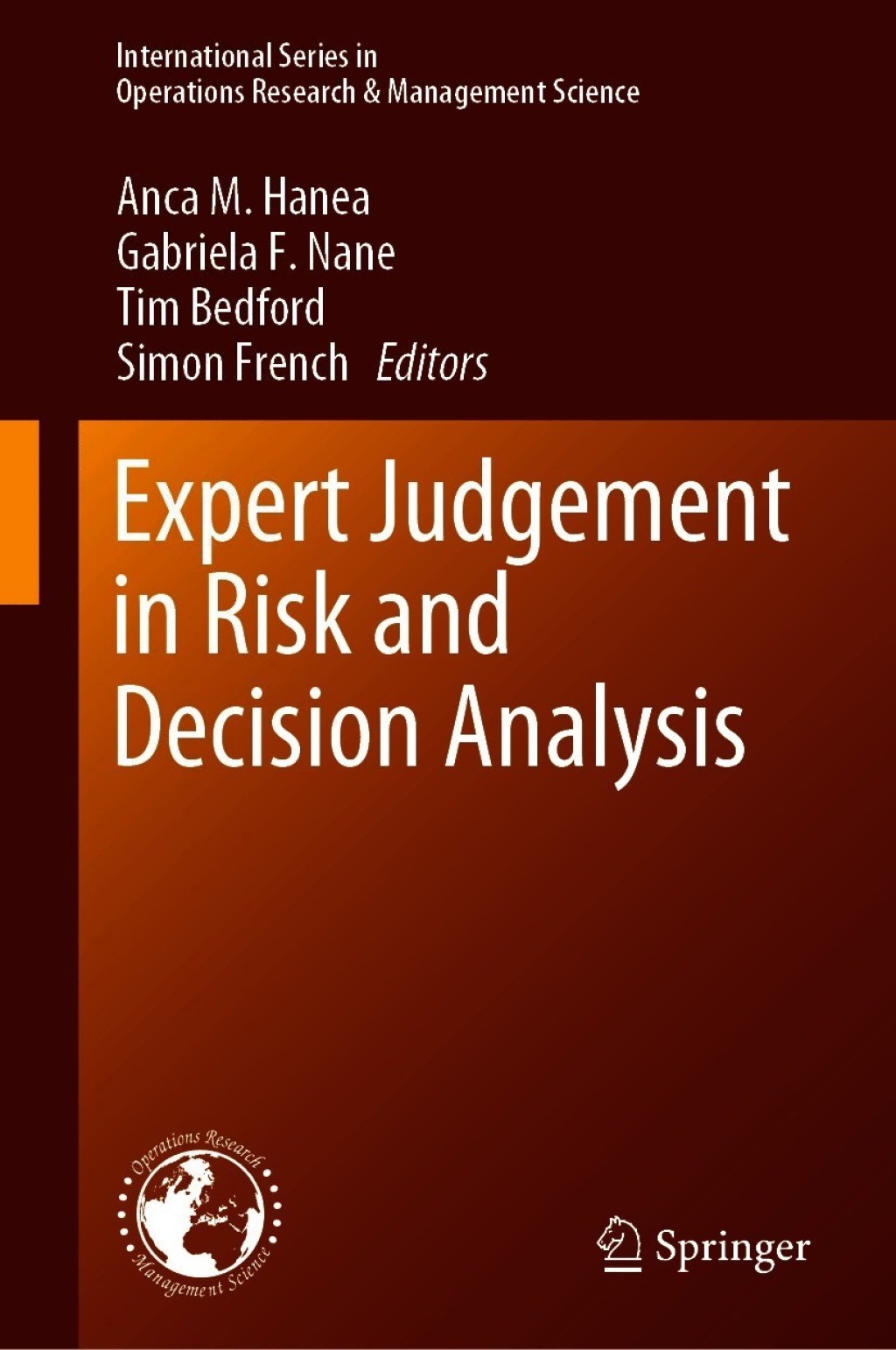 Expert Judgement in Risk and Decision Analysis 