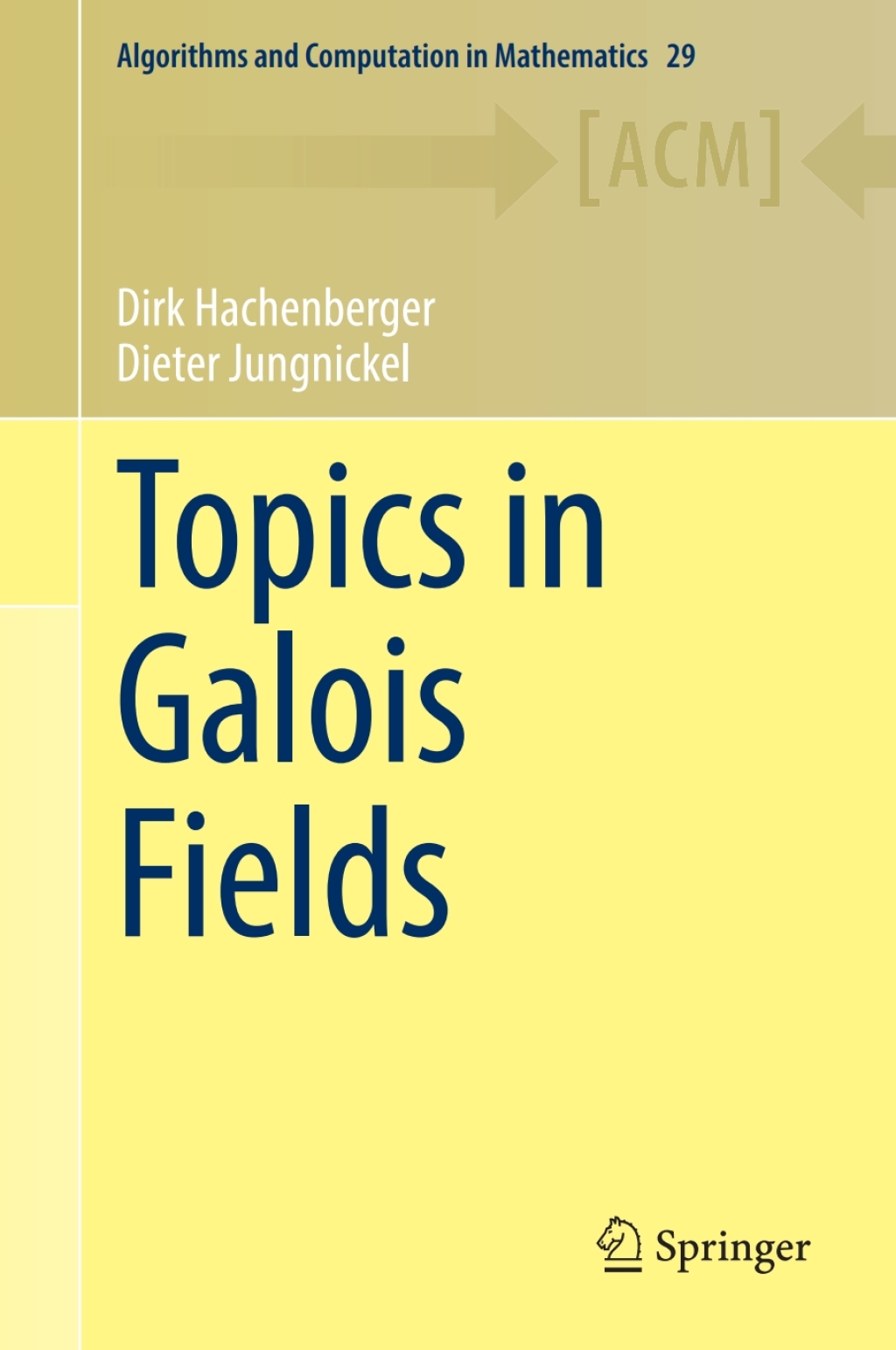 Topics in Galois Fields 