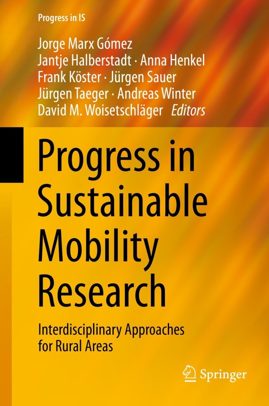 Progress in Sustainable Mobility Research Interdisciplinary Approaches for Rural Areas 