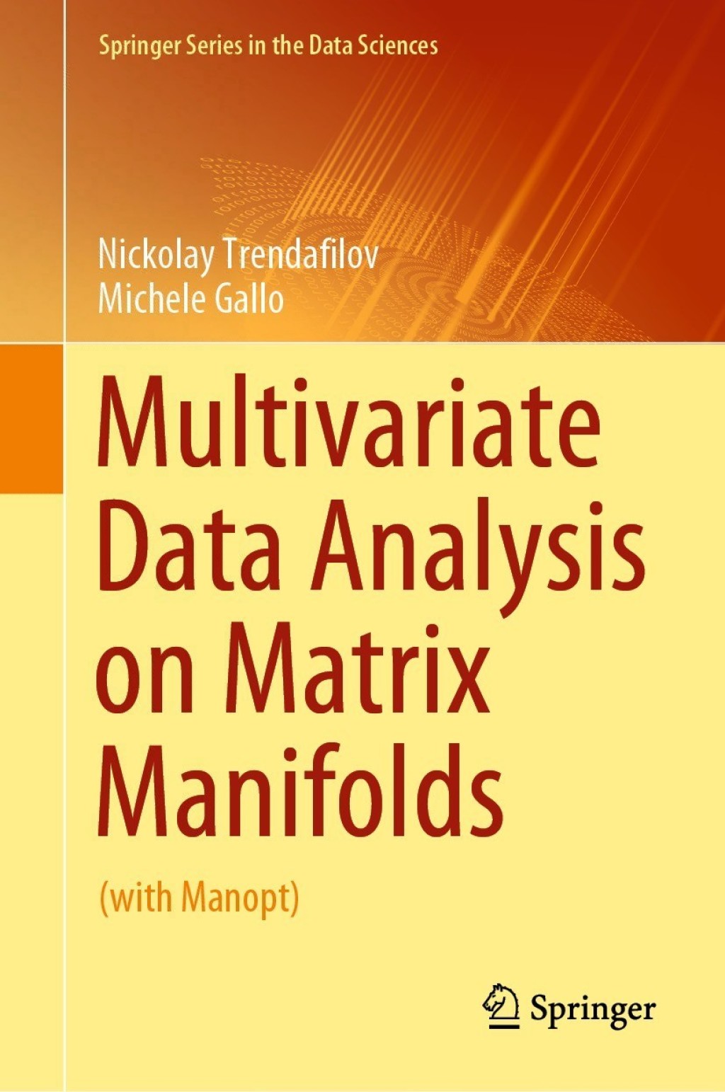 Multivariate Data Analysis on Matrix Manifolds (with Manopt) 