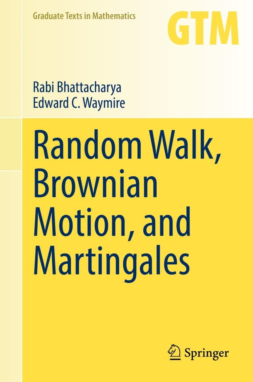 Random Walk, Brownian Motion, and Martingales 