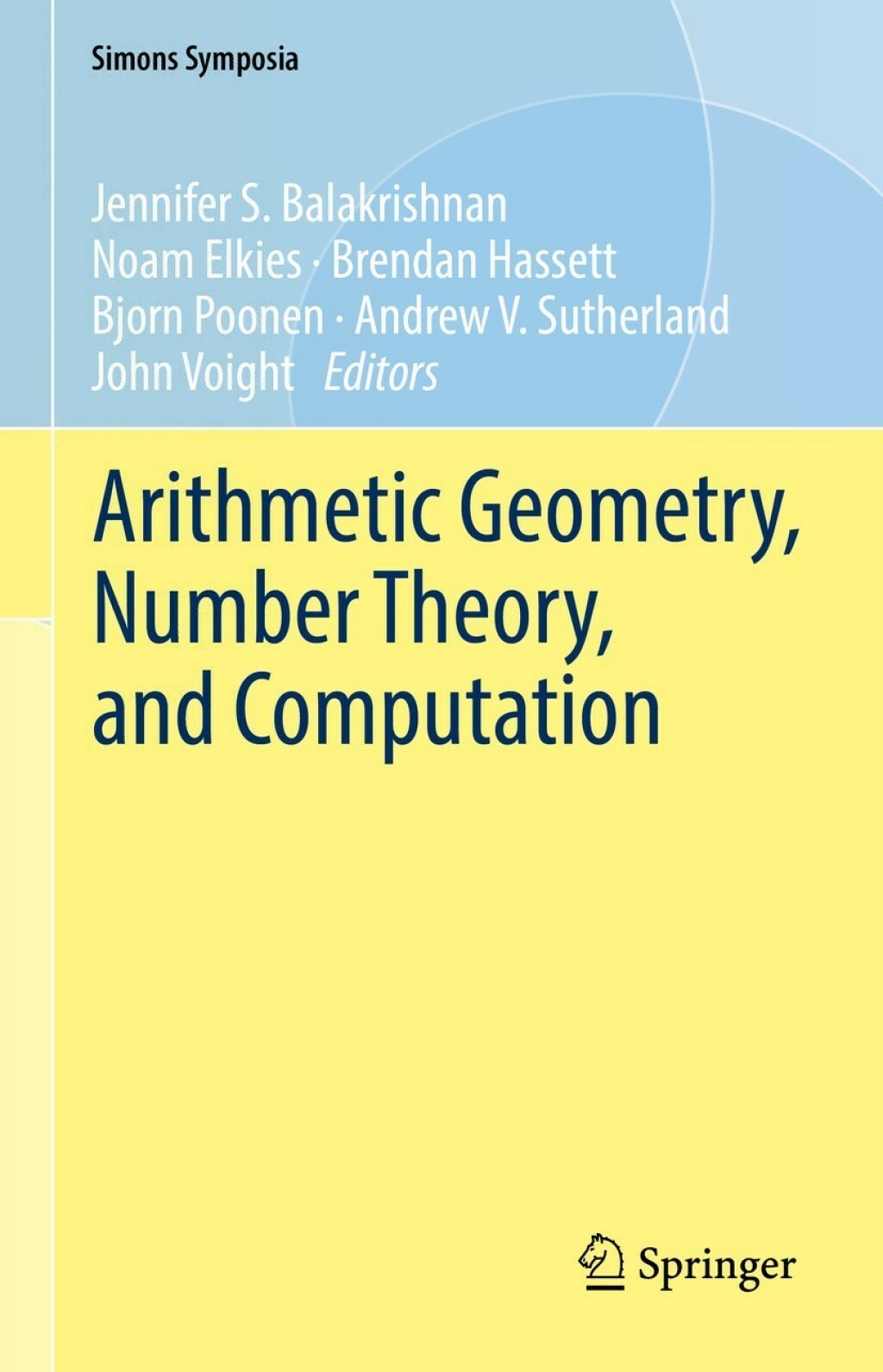 Arithmetic Geometry, Number Theory, and Computation 