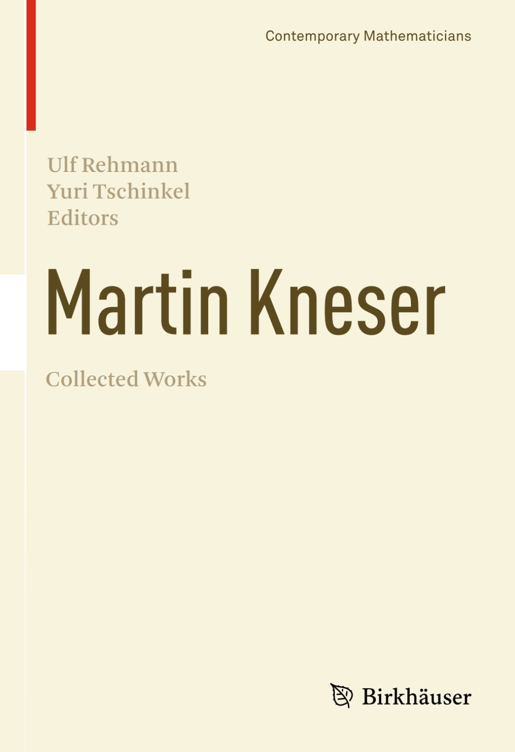 Martin Kneser Collected Works 