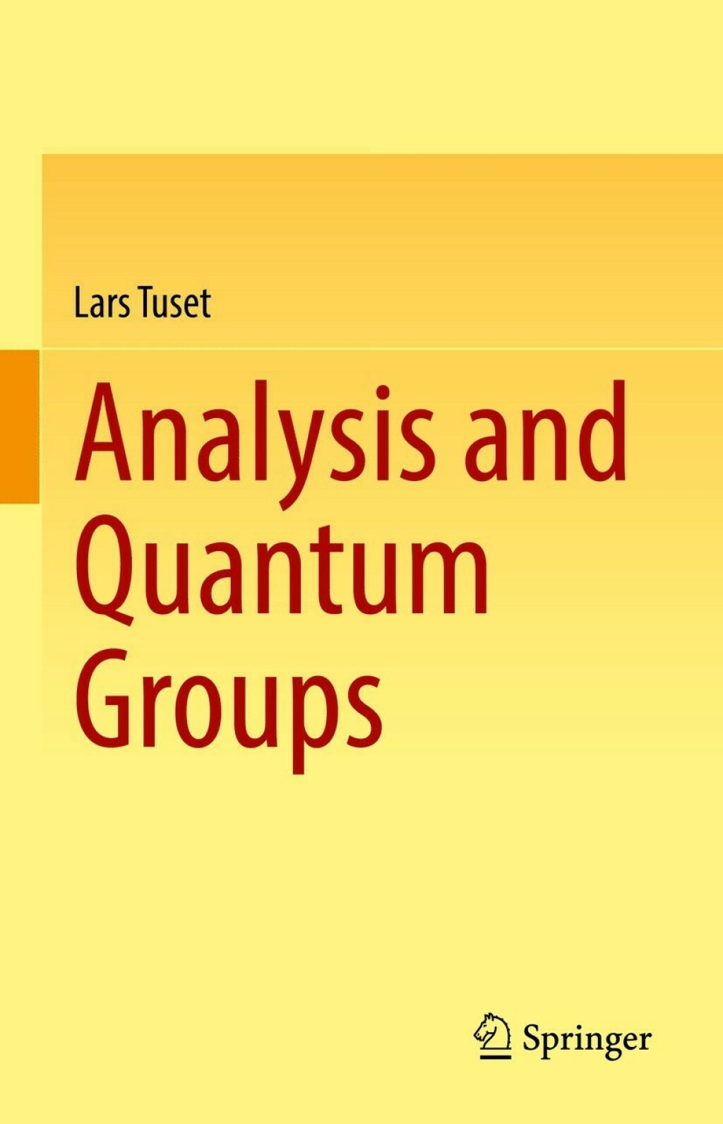 Analysis and Quantum Groups 