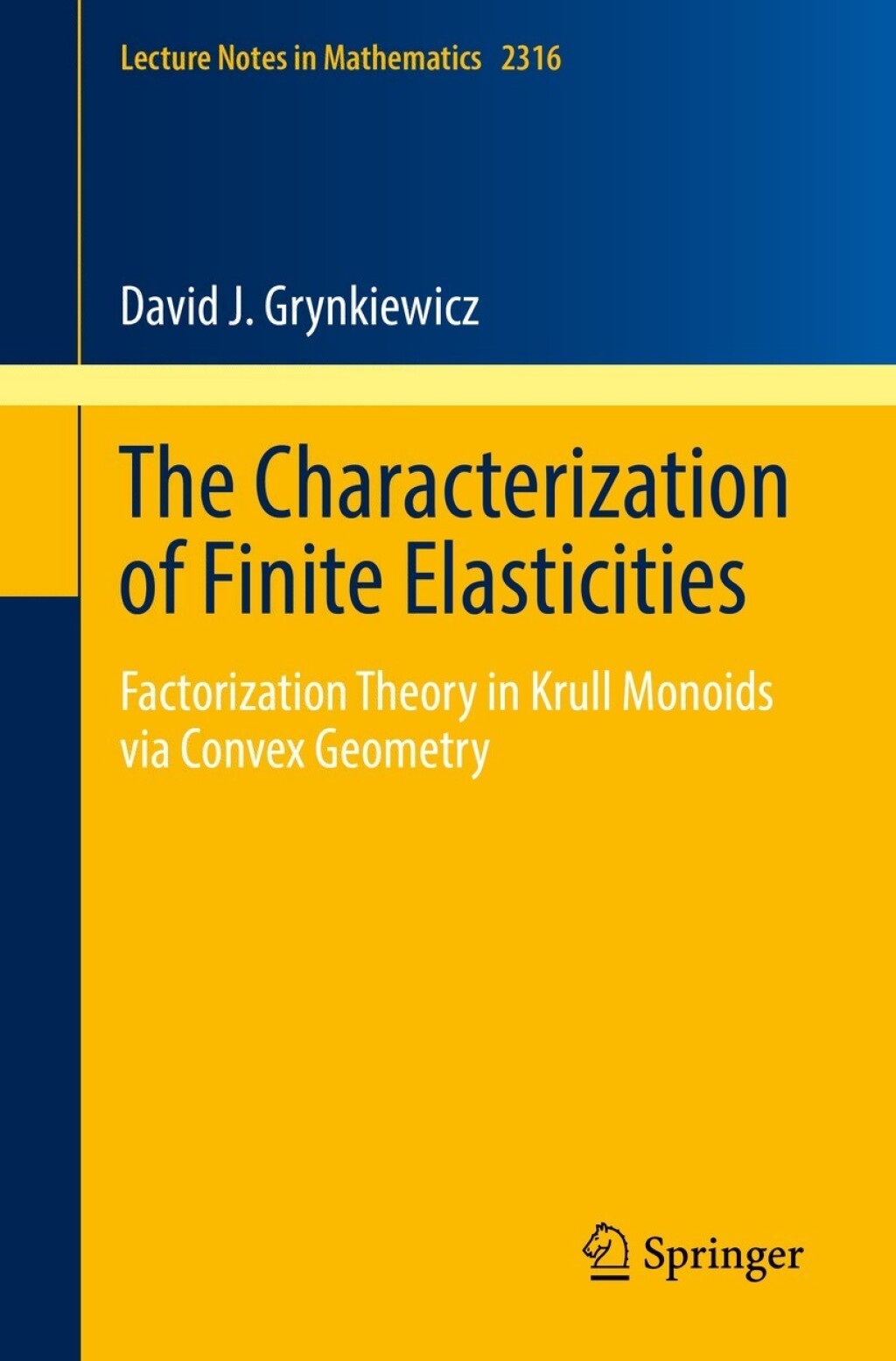 The Characterization of Finite Elasticities Factorization Theory in Krull Monoids via Convex Geometry 