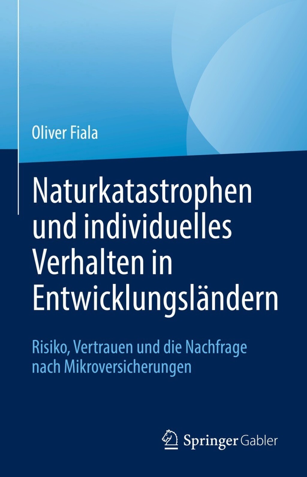 Naturkatastrophen und individuelles Verhalten in EntwicklungslÃ¢â‚¬Å¡ÃƒÂ ÃƒÂ¶Ã‚Â¬ÃƒÅ¸ndern Risiko, Vertrauen und die Nachfrage nach Mikroversicherungen 