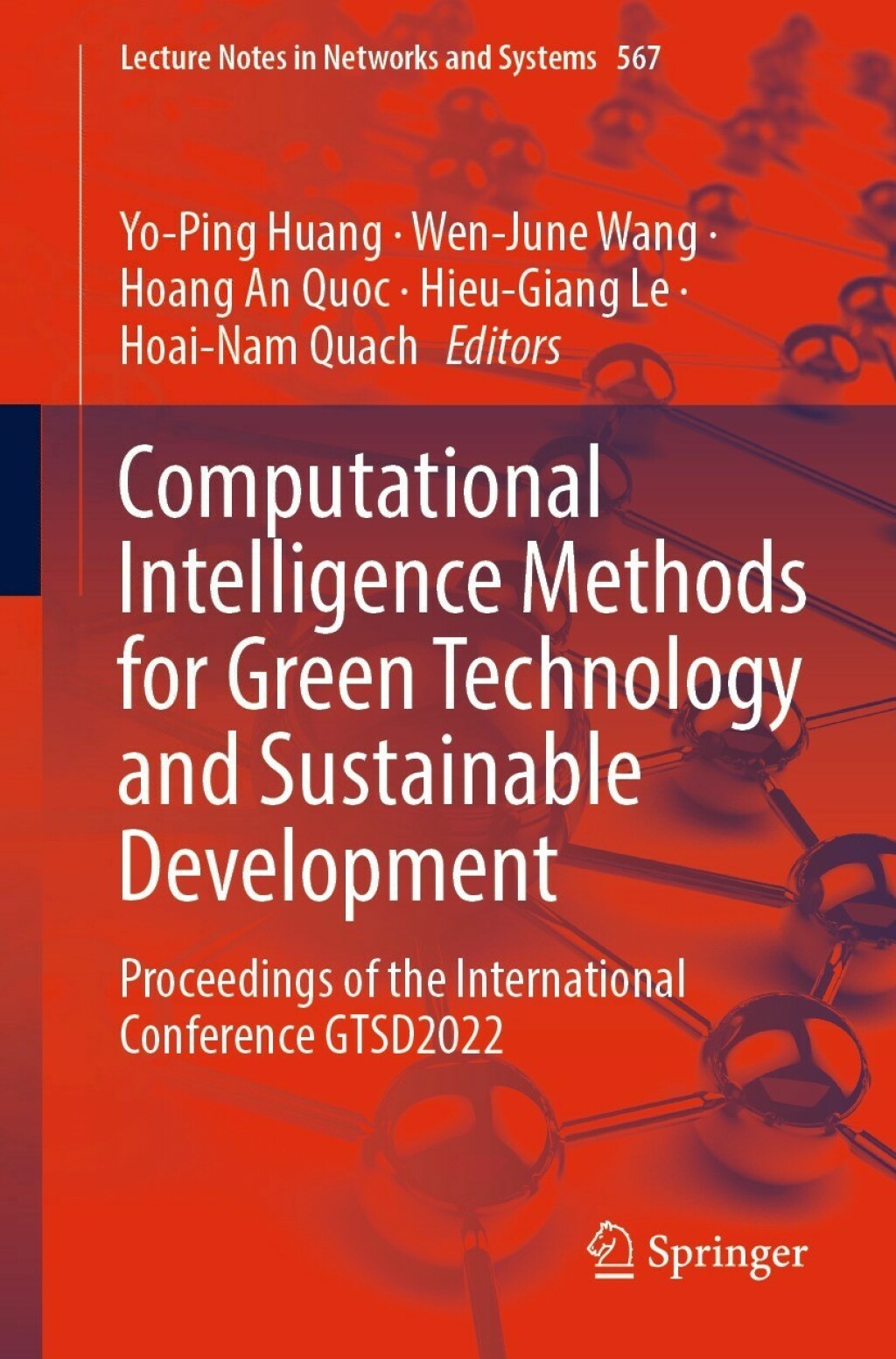 Computational Intelligence Methods for Green Technology and Sustainable Development Proceedings of the International Conference GTSD2022 