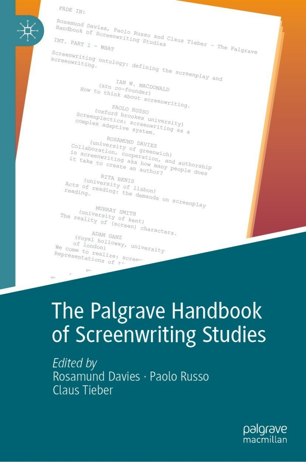 The Palgrave Handbook of Screenwriting Studies 