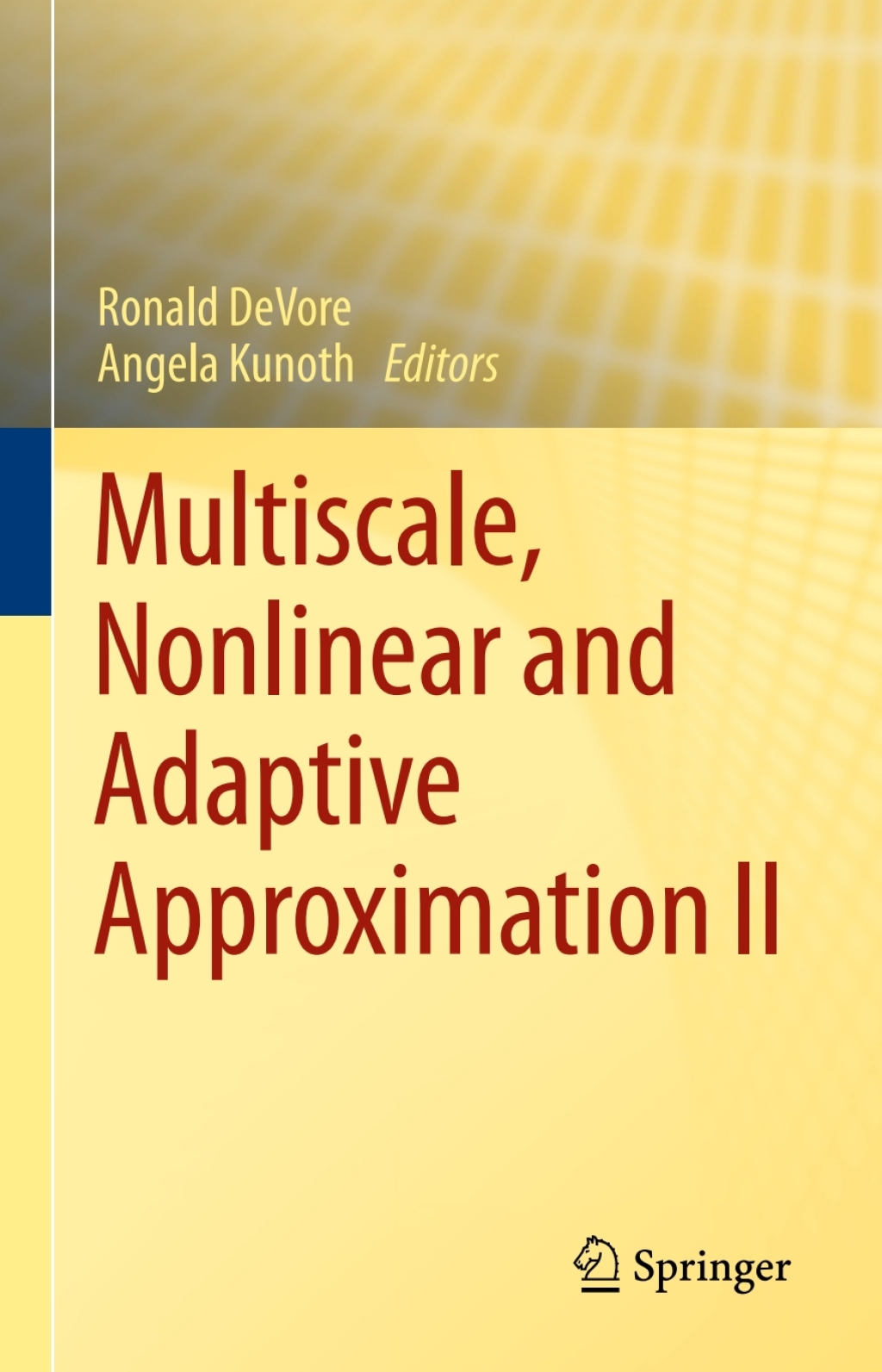 Multiscale, Nonlinear and Adaptive Approximation II 
