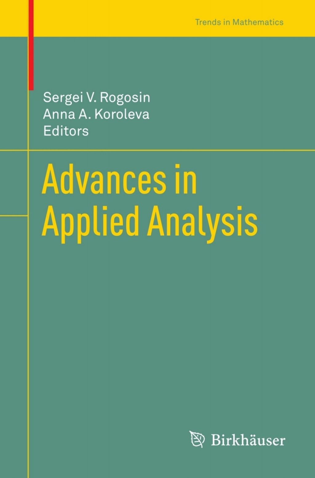 Advances in Applied Analysis 1st Edition