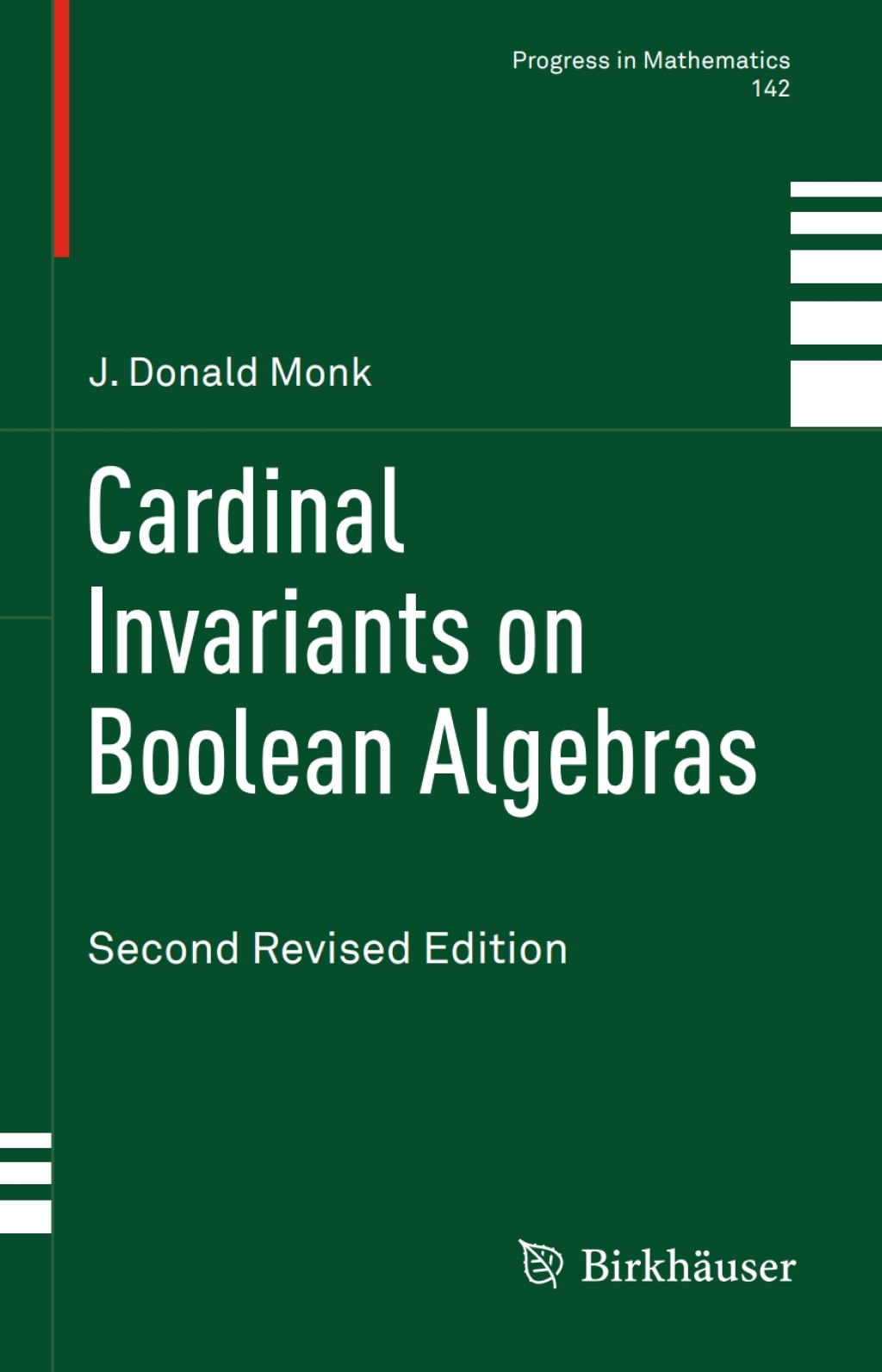 Cardinal Invariants on Boolean Algebras Revised Edition 2nd Edition