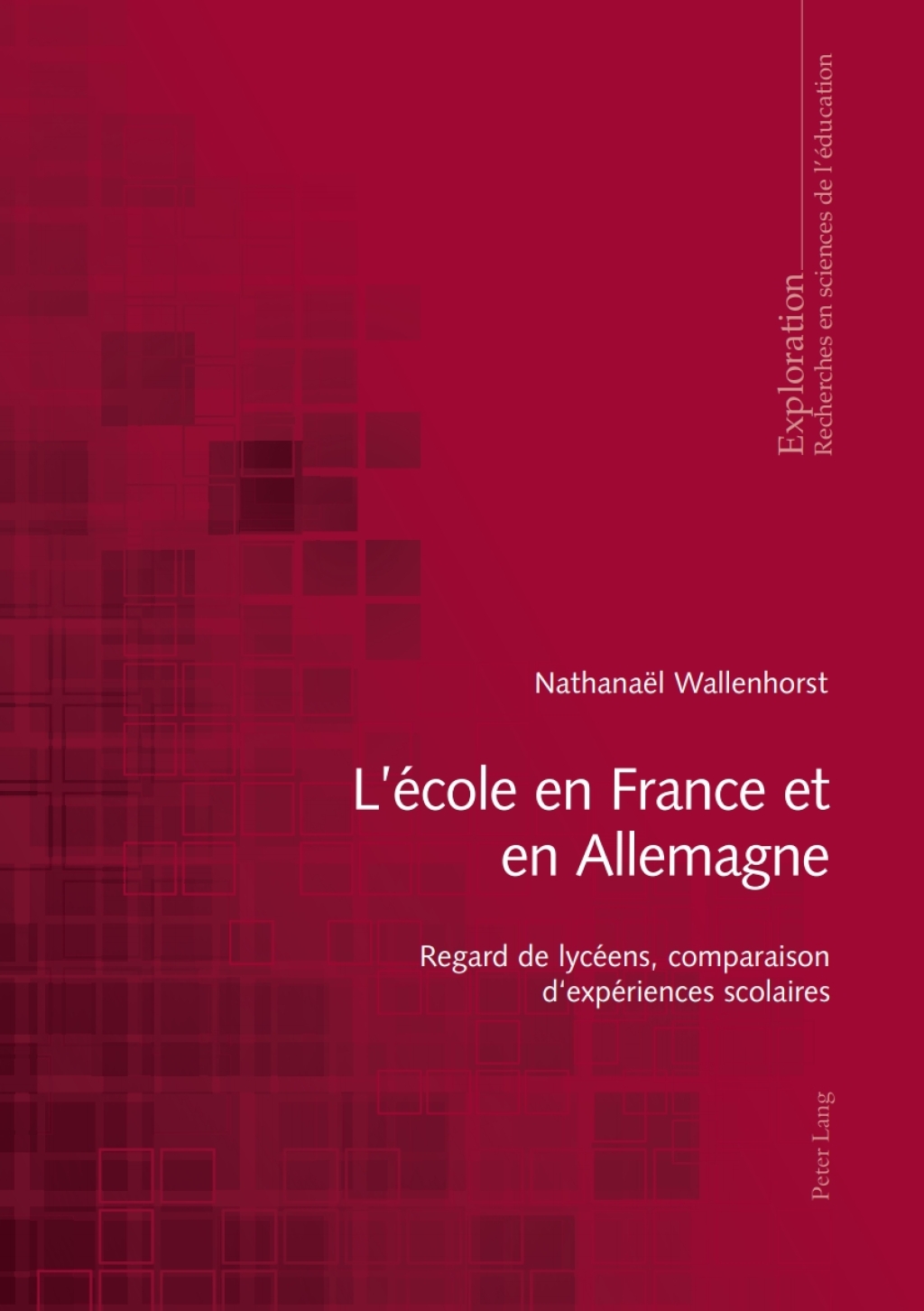 LÃ¢â‚¬Å¡ÃƒÂ ÃƒÂ¶Ã‚Â¬Ã‚Â©cole en France et en Allemagne Regard de lycÃ¢â‚¬Å¡ÃƒÂ ÃƒÂ¶Ã‚Â¬Ã‚Â©ens, comparaison dexpÃ¢â‚¬Å¡ÃƒÂ ÃƒÂ¶Ã‚Â¬Ã‚Â©riences scolaires 1st Edition