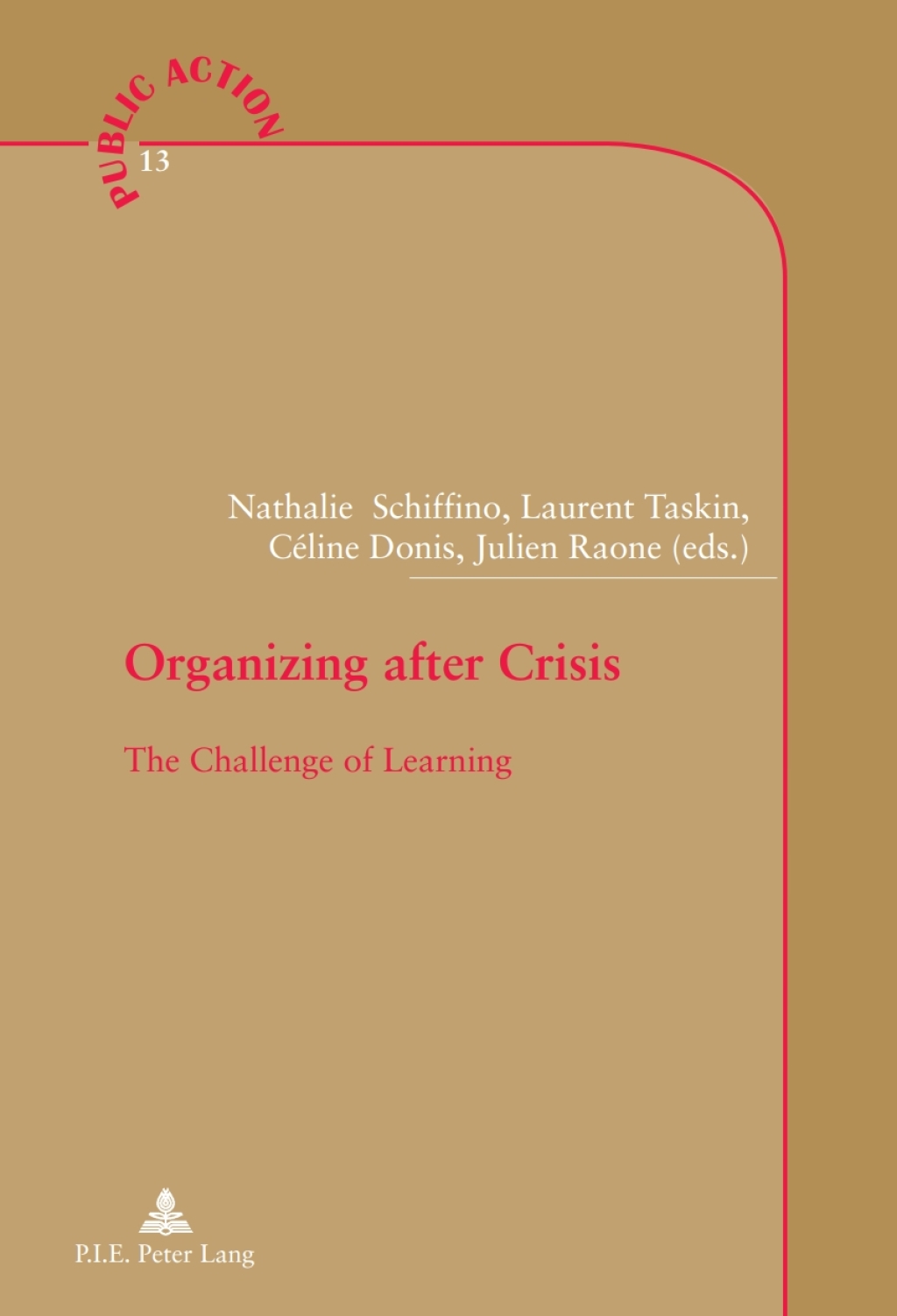 Organizing after Crisis The Challenge of Learning 1st Edition