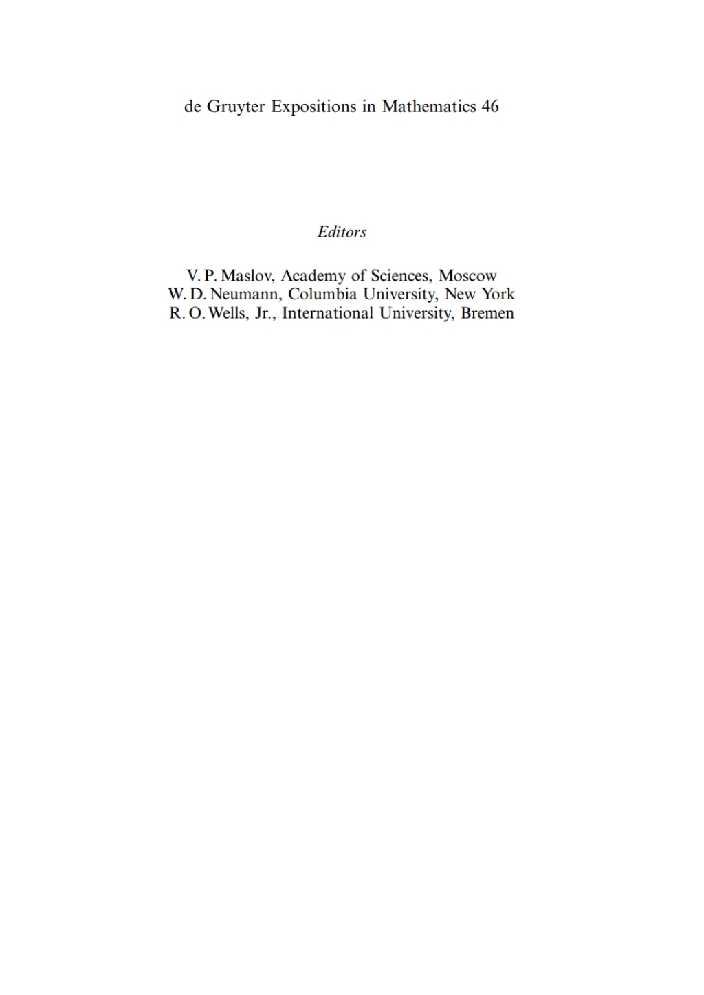 Groups of Prime Power Order. Volume 1 1st Edition