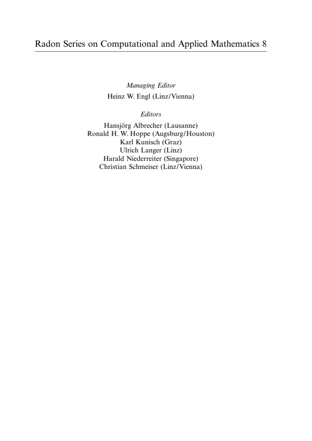 Advanced Financial Modelling 1st Edition